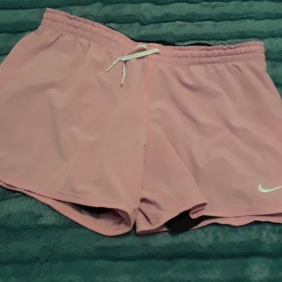 rose nike shorts